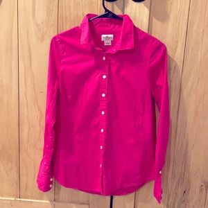 J.Crew Haberdashery Pink Button Down